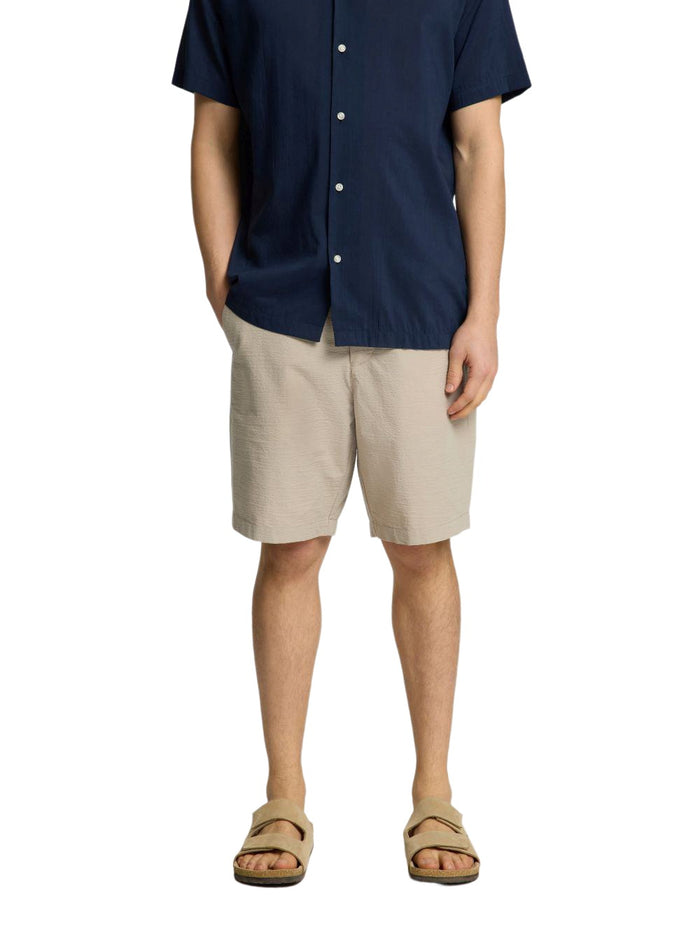 Selected Herren Chino Shorts SLHREGULAR-KARL SEERSUCKER SHORTS Regular Fit