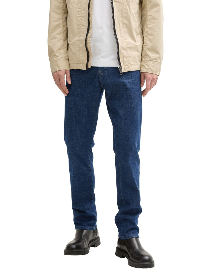 Tom Tailor Herren Jeans TTJOSH REGULAR - Regular Slim Fit - Blau Grau Schwarz