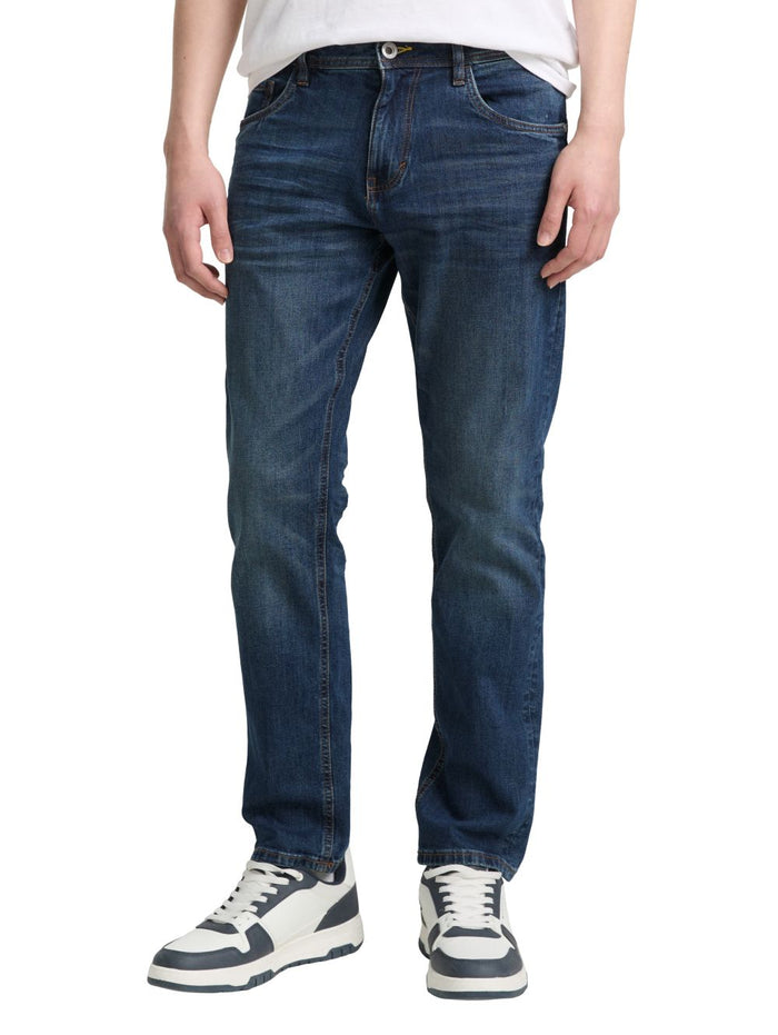 Tom Tailor Herren Jeans TTJOSH REGULAR - Regular Slim Fit - Blau Grau Schwarz