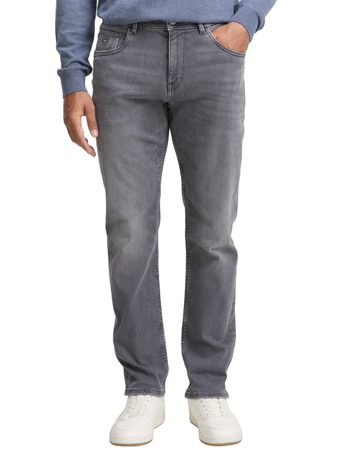 Tom Tailor Herren Jeans TTJOSH REGULAR - Regular Slim Fit - Blau Grau Schwarz