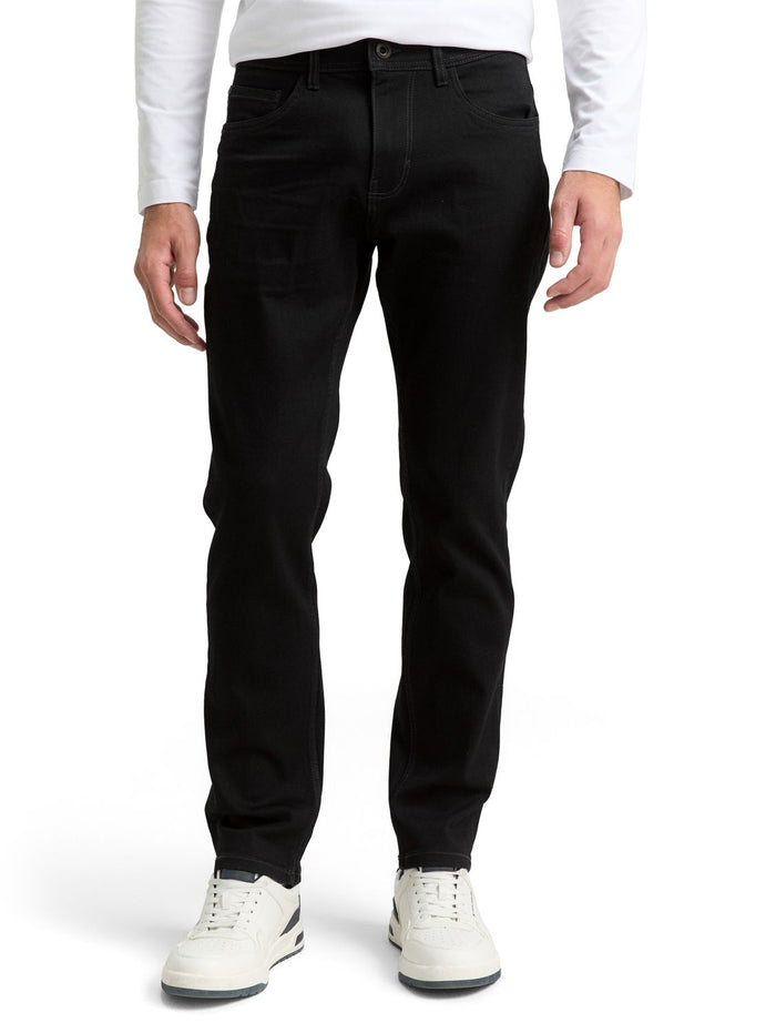 Tom Tailor Herren Jeans TTJOSH REGULAR - Regular Slim Fit - Blau Grau Schwarz