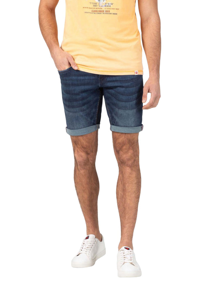 TIMEZONE Herren Jeans Shorts SLIM SCOTTYTZ SHORT - Mid Waist Slim Fit - Blau Grau Schwarz