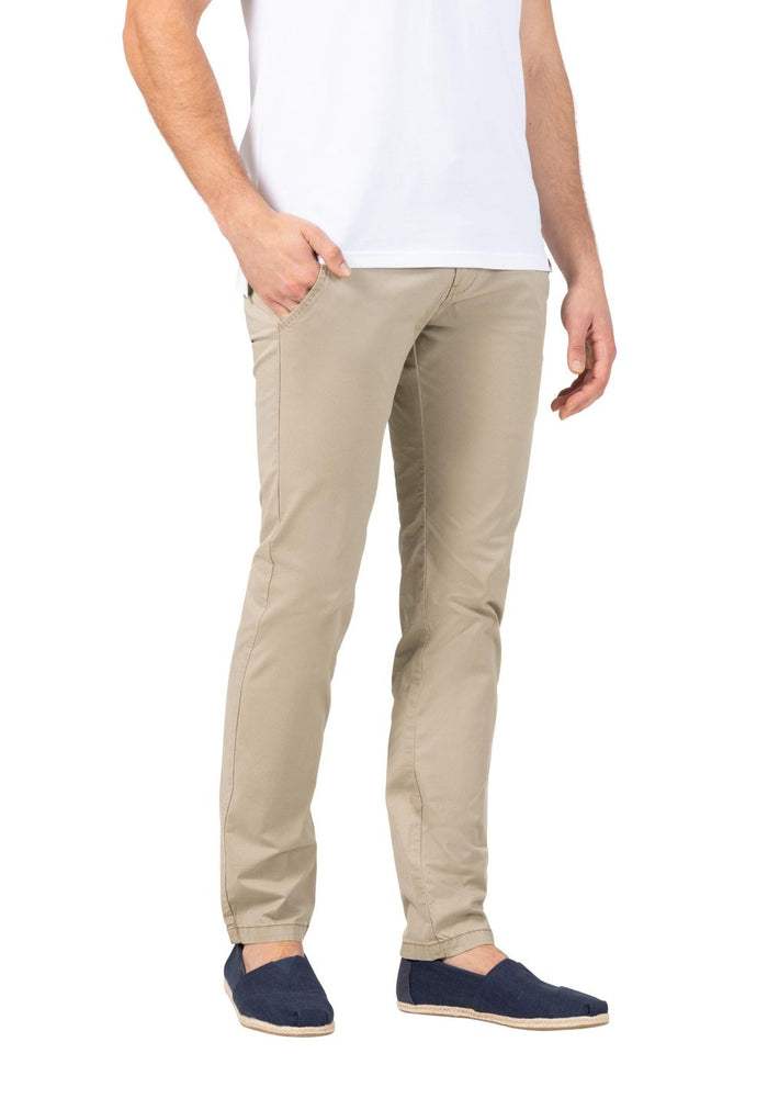 TIMEZONE Herren Chino Hose SLIM JANNOTZ Mid Waist Slim Fit - Blau Beige Grau Grün
