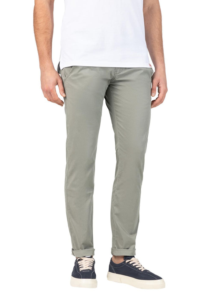 TIMEZONE Herren Chino Hose SLIM JANNOTZ Mid Waist Slim Fit - Blau Beige Grau Grün