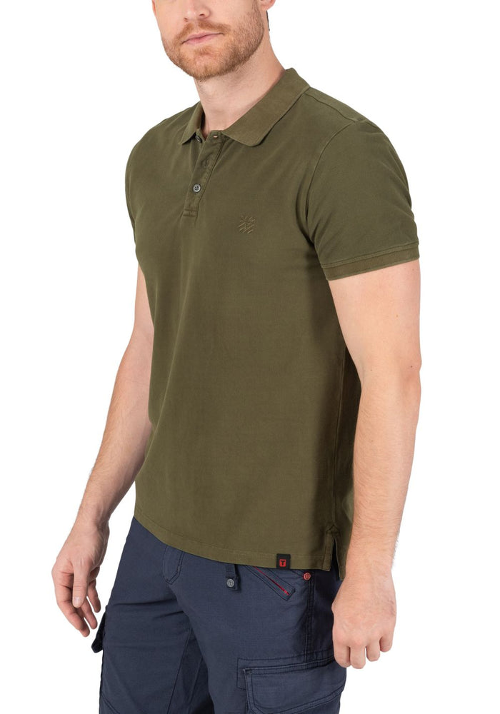 TIMEZONE Herren Poloshirt GARMENT DYE POLOSHIRT - Regular Fit