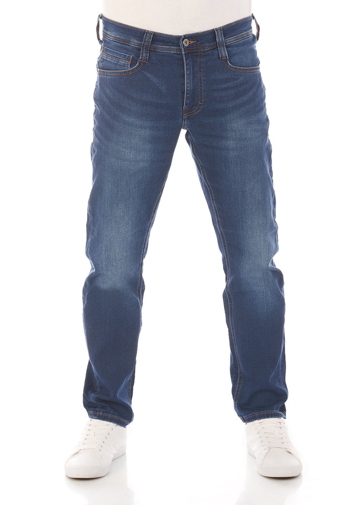 Mustang Herren Jeans Real X Stretchjeans Oregon Tapered Fit