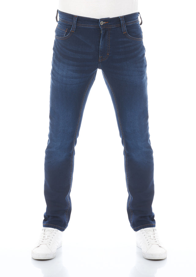 Mustang Herren Jeans Real X Stretchjeans Oregon Tapered Fit