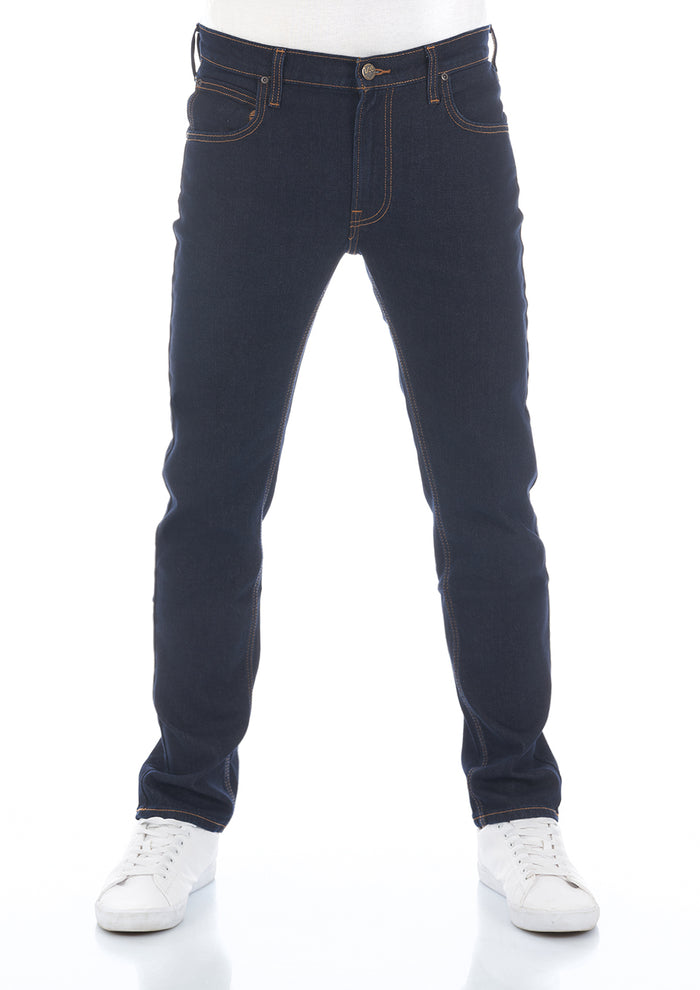 Lee Herren Jeans Stretch Denim Daren Zip Fly Regular Fit