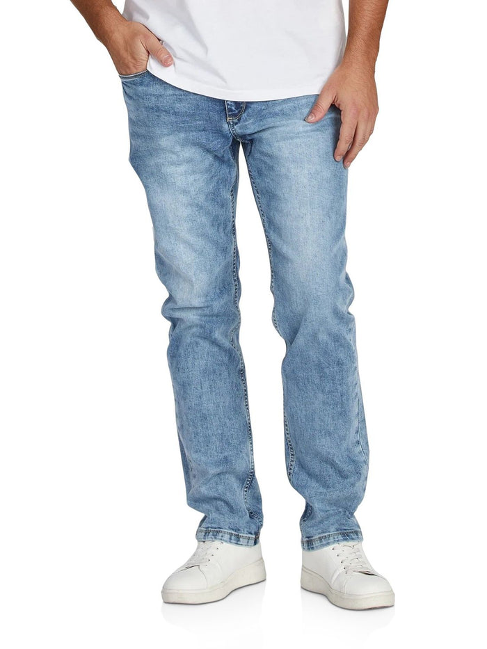 DENIMFY Jeans Herren Stretch Straight Fit DFMiro