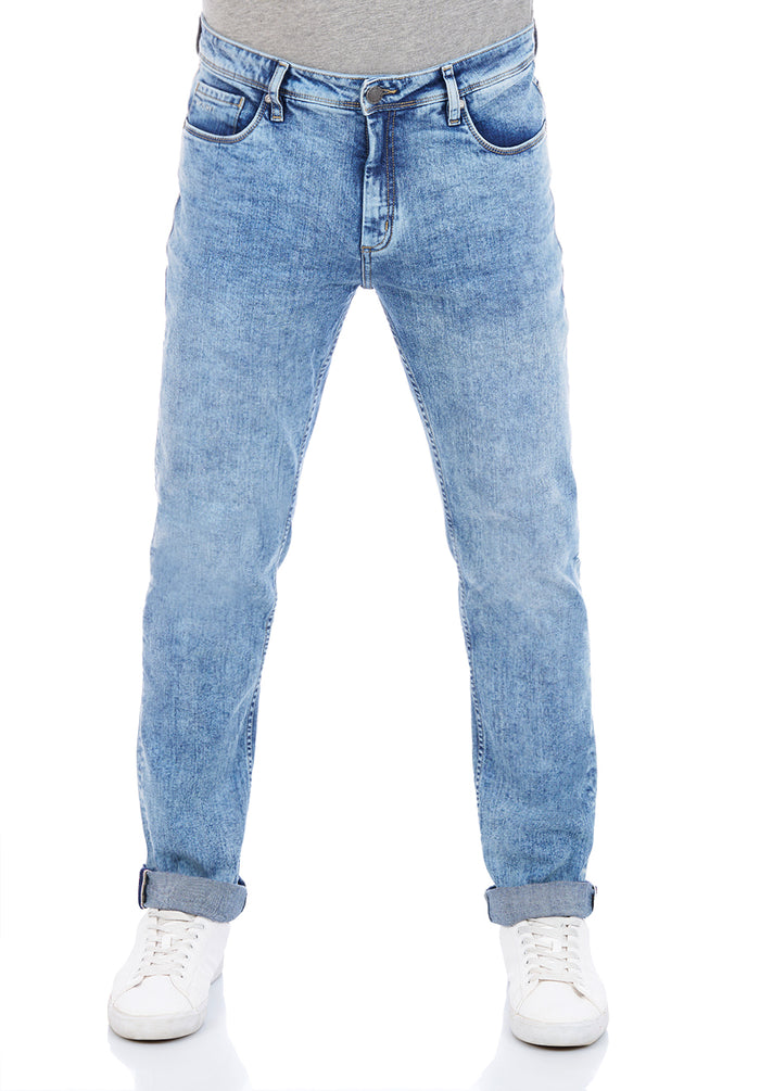 DENIMFY Jeans Herren Stretch Straight Fit DFMiro