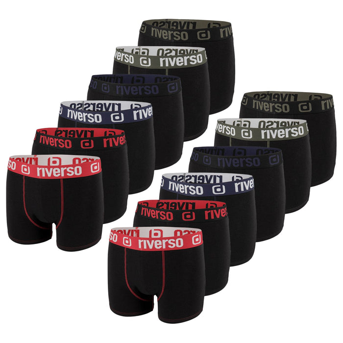 riverso Boxershorts Herren 12er Pack RIVOle