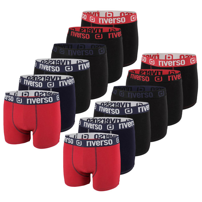 riverso Boxershorts Herren 12er Pack RIVOle