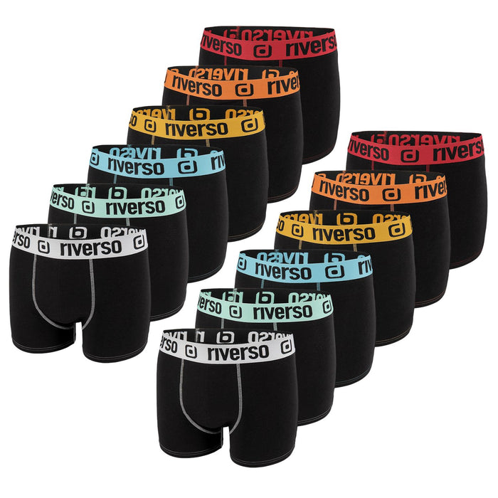 riverso Boxershorts Herren 12er Pack RIVOle