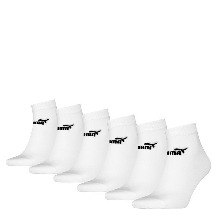 PUMA Herren Damen Unisex ELEMENTS UNISEX QUARTER 6er Pack