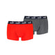 Red / Grey Melange 003