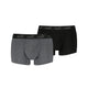 Grey Melange / Black 005