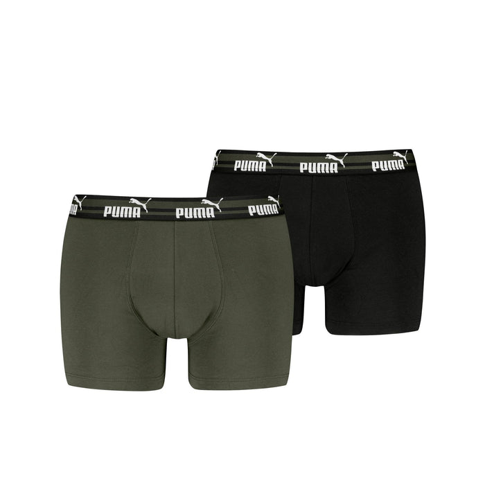 Puma Herren Boxershort ELEMENTS MEN BOLD LOGO BOXERS 2er Pack