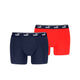 Navy / Red 003