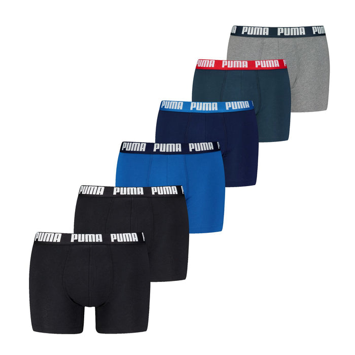 Puma Herren Boxershort MEN EVERYDAY BOXER ECOM 6er Pack