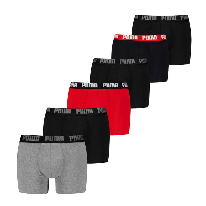 Puma Herren Boxershort MEN EVERYDAY BOXER ECOM 6er Pack