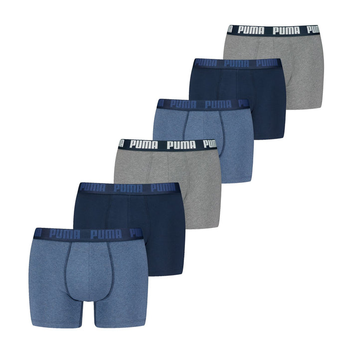 Puma Herren Boxershort MEN EVERYDAY BOXER ECOM 6er Pack