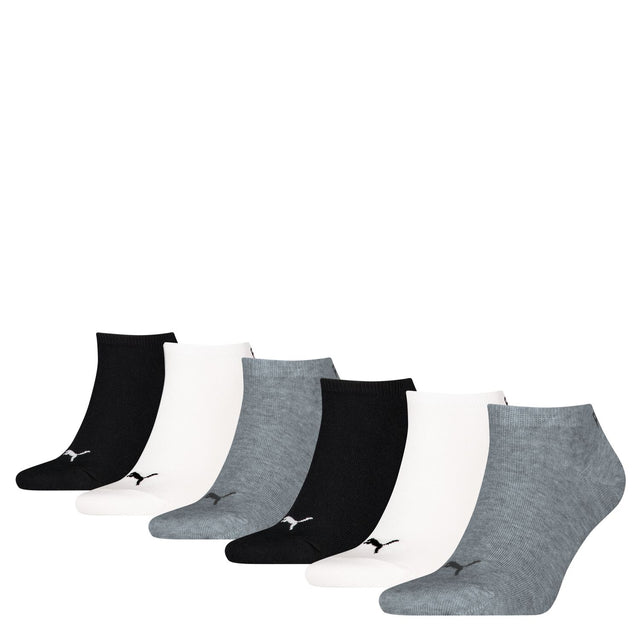 PUMA Herren Damen UNISEX SNEAKER PLAIN ECOM 6er Pack