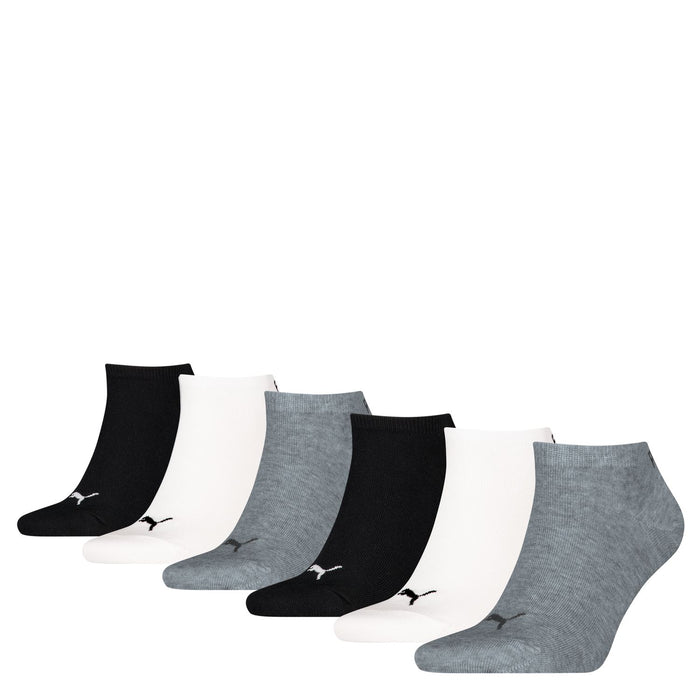 PUMA Herren Damen UNISEX SNEAKER PLAIN ECOM 6er Pack