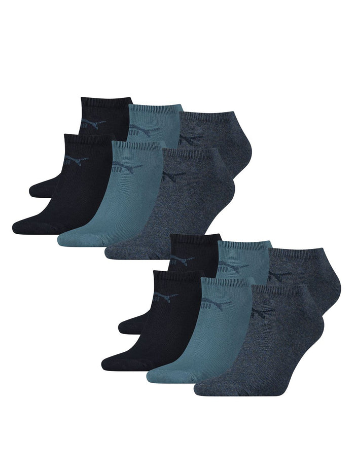 Quartersocken - PUMA HERREN DAMEN UNISEX SNEAKER CLYDE 12er Pack