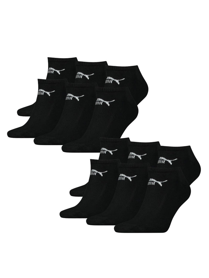 Quartersocken - PUMA HERREN DAMEN UNISEX SNEAKER CLYDE 12er Pack