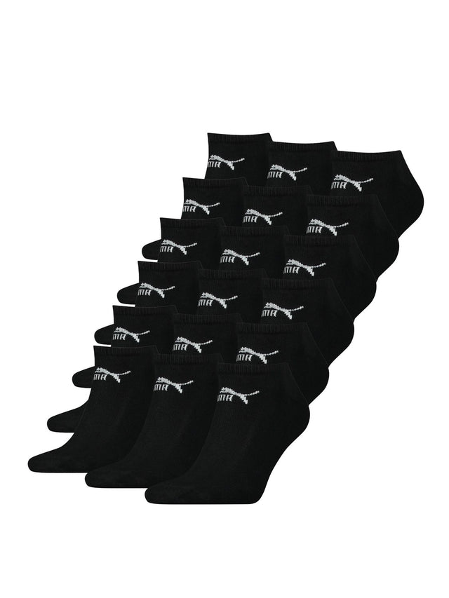 Quartersocken - PUMA HERREN DAMEN UNISEX SNEAKER CLYDE 18er Pack