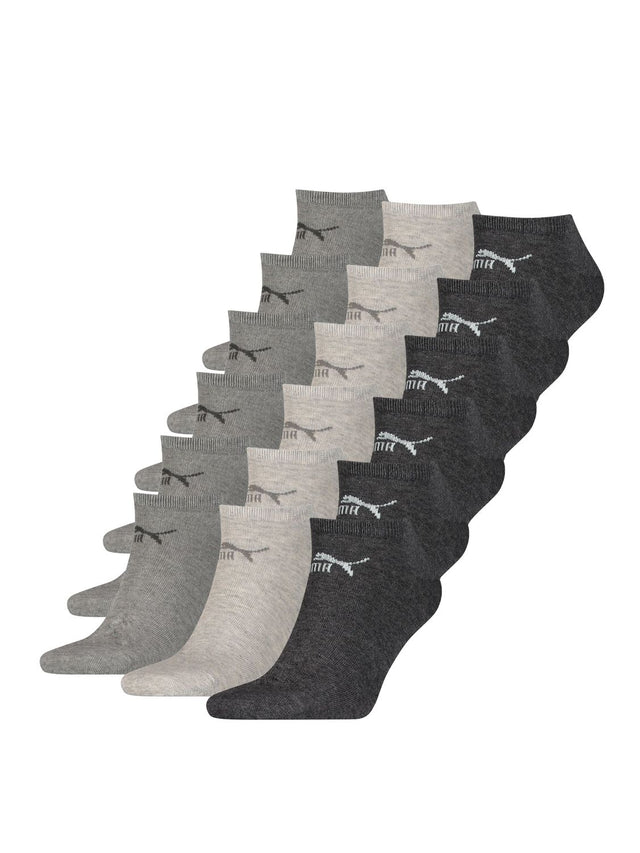 Quartersocken - PUMA HERREN DAMEN UNISEX SNEAKER CLYDE 18er Pack