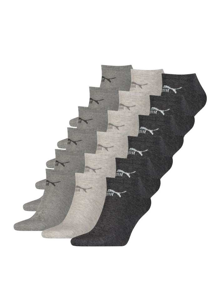 Quartersocken - PUMA HERREN DAMEN UNISEX SNEAKER CLYDE 18er Pack