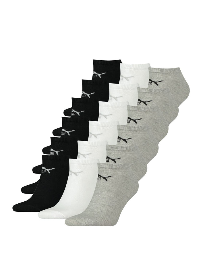 Quartersocken - PUMA HERREN DAMEN UNISEX SNEAKER CLYDE 18er Pack