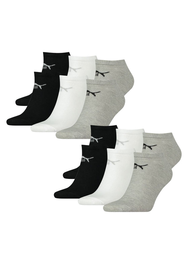 Quartersocken - PUMA HERREN DAMEN UNISEX SNEAKER CLYDE 12er Pack 18er Pack 30er Pack