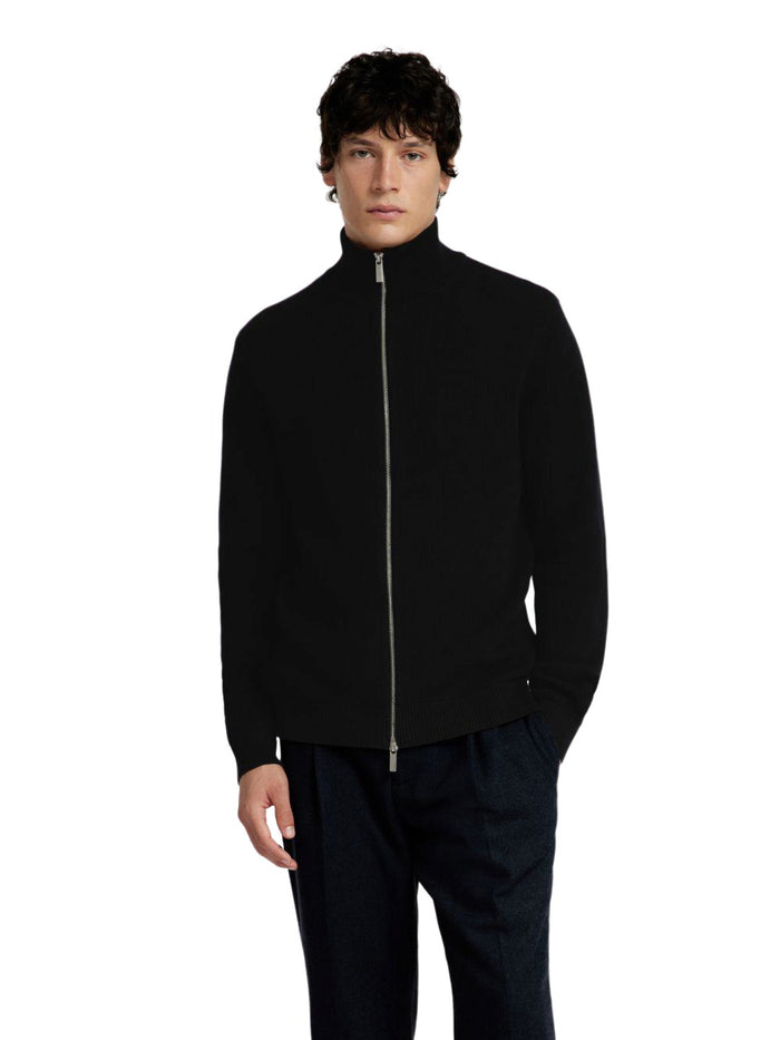 Selected Herren Strickjacke SLHDANE LS KNIT STRUCTURE FULL ZIP - Regular Fit