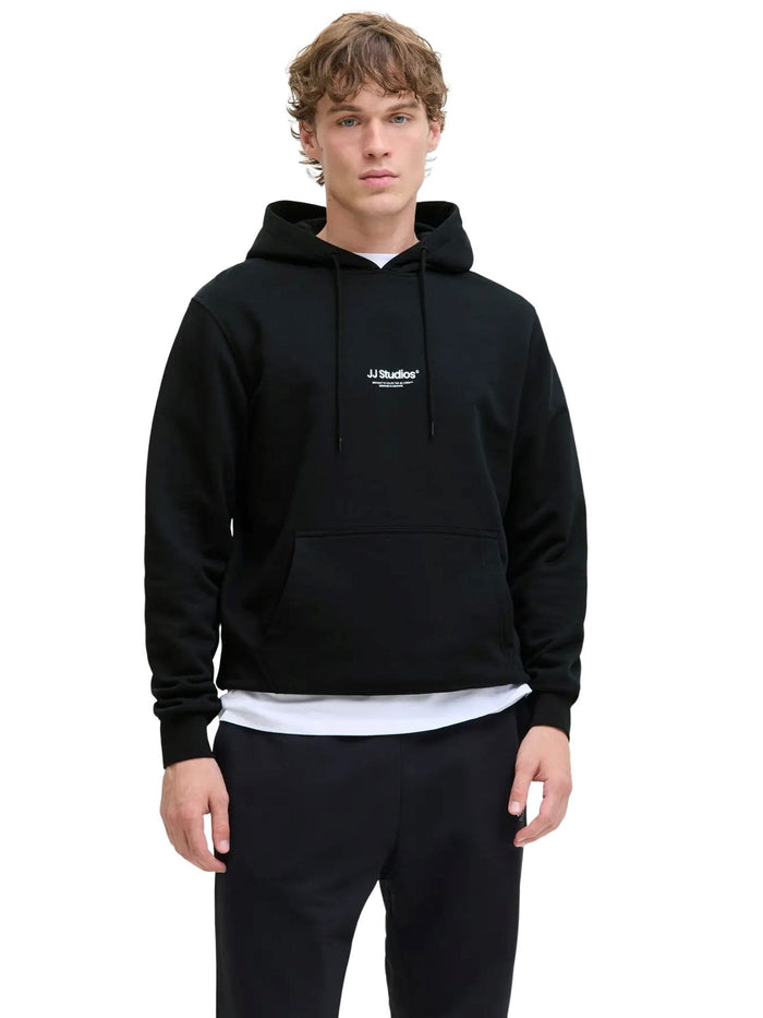Jack & Jones Herren Hoodie Kapuzenpullover JJESOHO SWEAT HOOD - Relaxed Fit