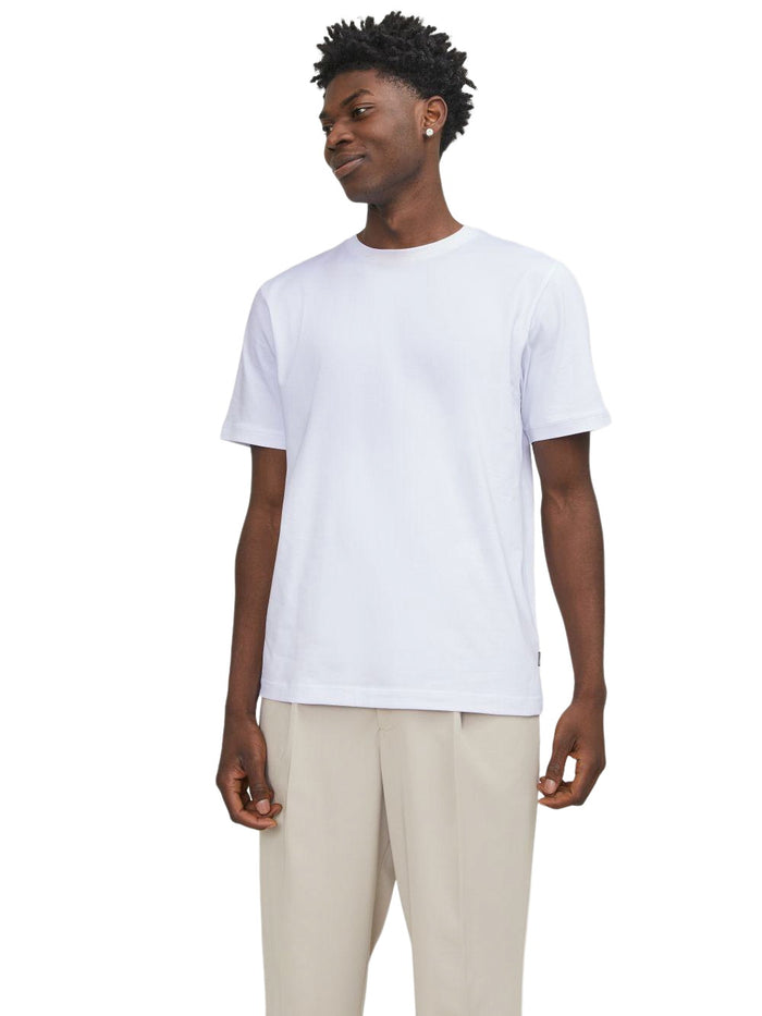 Jack & Jones Herren Rundhals T-Shirt JJEURBAN EDGE TEE SS O-NECK - Relaxed Fit