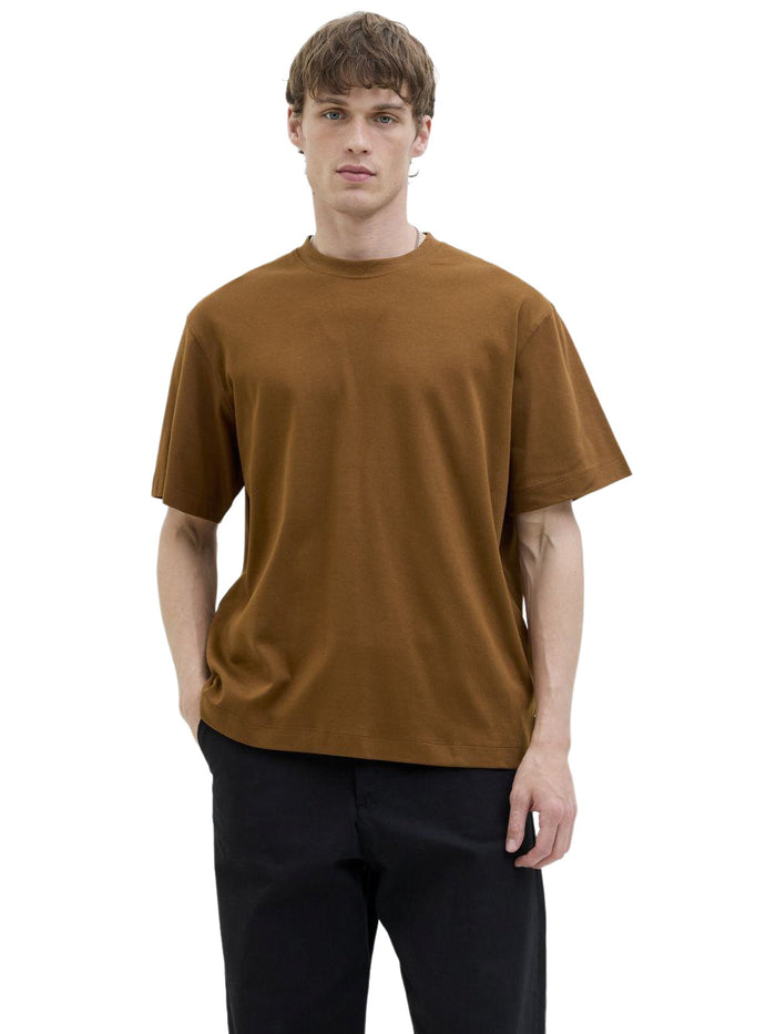 Jack & Jones Herren Rundhals T-Shirt JJEURBAN EDGE TEE SS O-NECK - Relaxed Fit