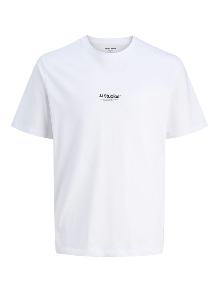 Jack & Jones Herren Rundhals T-Shirt JJESOHO TEE SS CREW NECK - Relaxed Fit