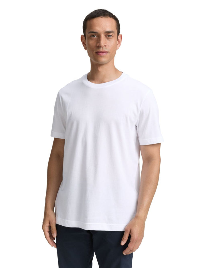 Tom Tailor Herren T-Shirt "DOUBLE PACK CREW-NECK" - Regular Fit