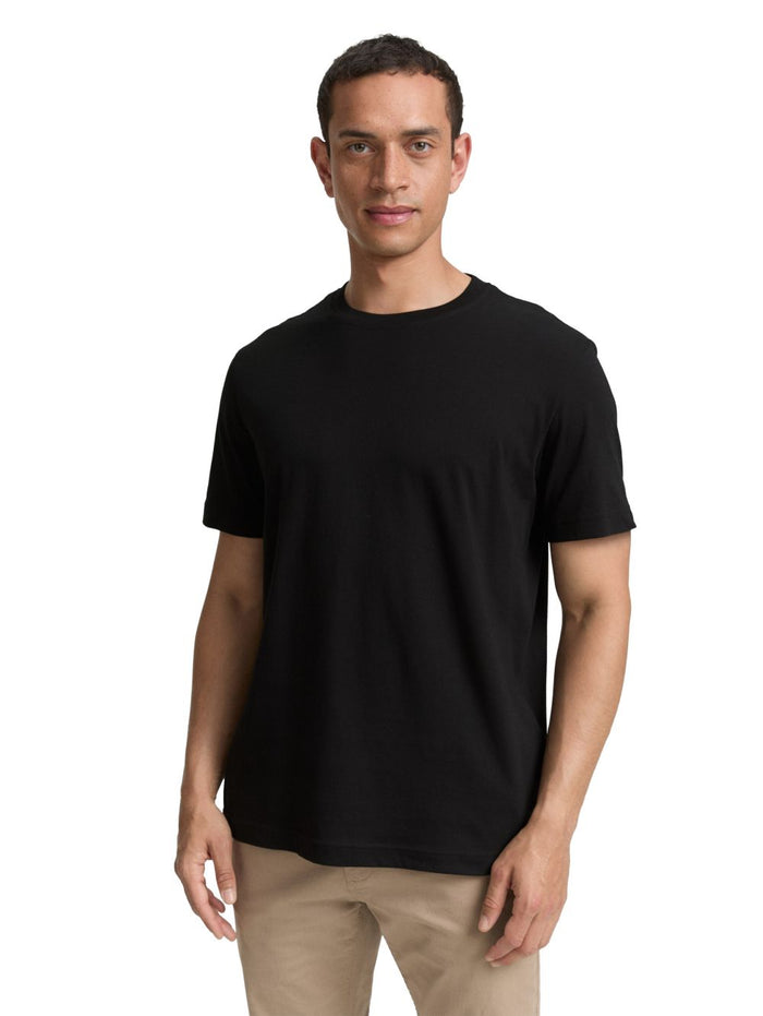 Tom Tailor Herren T-Shirt "DOUBLE PACK CREW-NECK" - Regular Fit