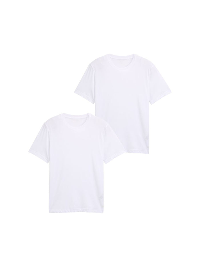 Tom Tailor Herren T-Shirt "DOUBLE PACK CREW-NECK" - Regular Fit
