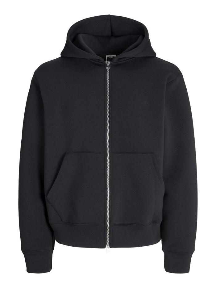 Jack & Jones Herren Hoodie Kapuzenpullover JCOCOVER SCUBA SWEAT ZIP HOOD - Relaxed Fit