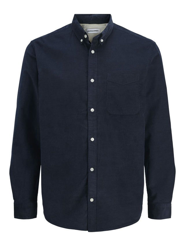 Jack & Jones Herren Freizeit Hemd JJECLASSIC CORD SHIRT Regular Fit