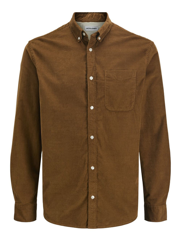 Jack & Jones Herren Freizeit Hemd JJECLASSIC CORD SHIRT Regular Fit