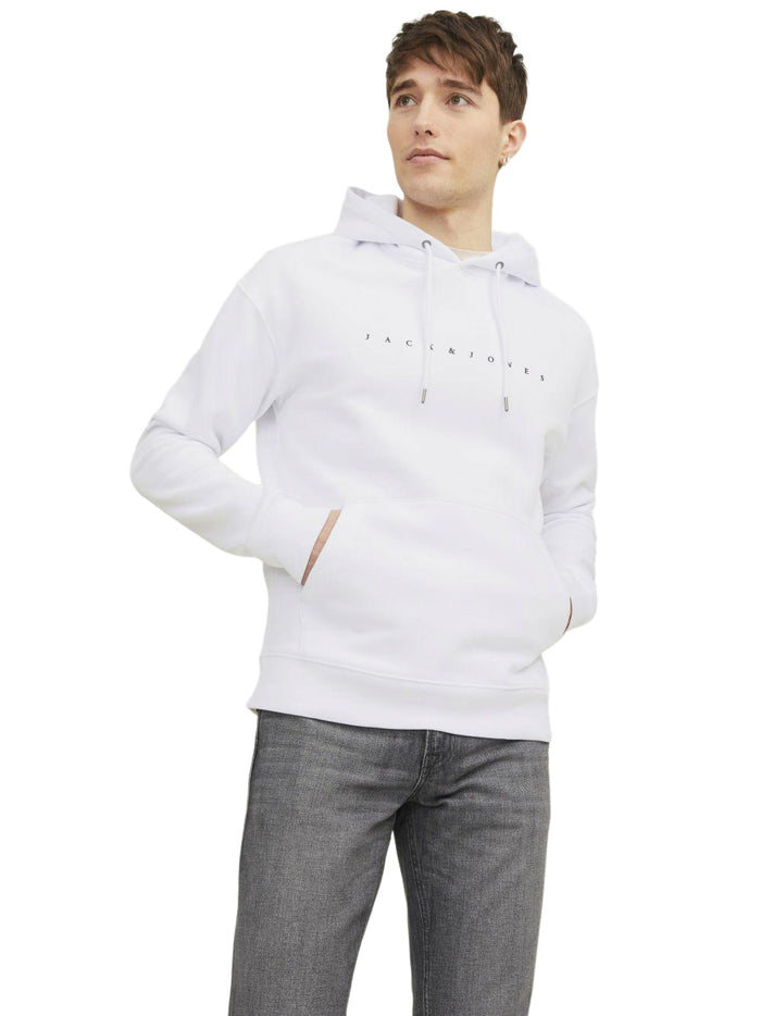 Jack & Jones Herren Hoodie Kapuzenpullover JJESTAR JJ SWEAT HOOD - Relaxed Fit