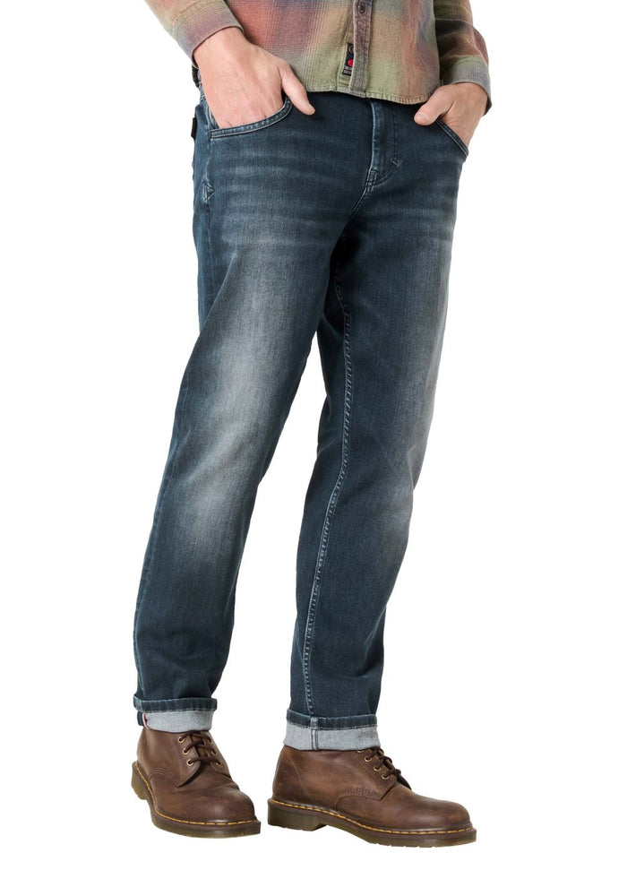 TIMEZONE Herren Jeans REGULAR JACKTZ - Regular Fit - Mid Waist - Blau