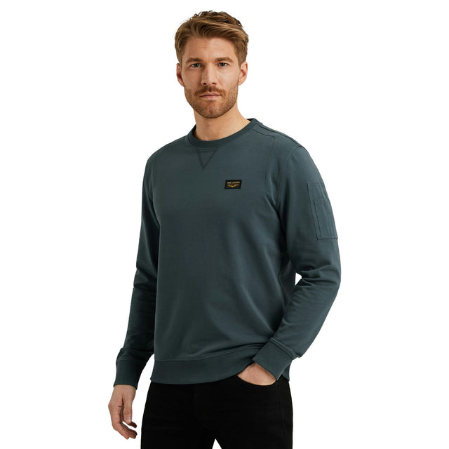 PME-Legend Herren Sweatshirt CREWNECK AMERICAN CLASSIC - Regular Fit