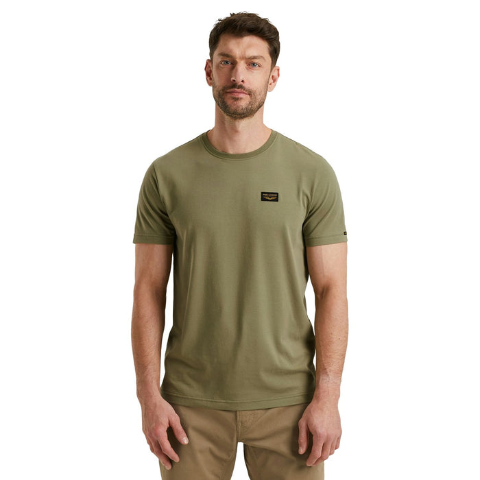 PME Legend Herren Rundhals T-Shirt  SHORT SLEEVE R-NECK AMERICAN CLASSIC - Regular Fit