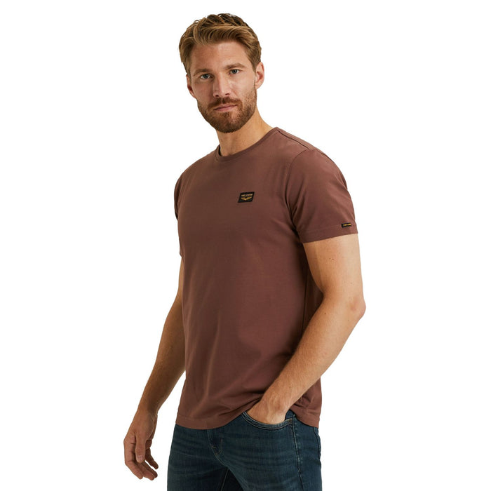 PME Legend Herren Rundhals T-Shirt  SHORT SLEEVE R-NECK AMERICAN CLASSIC - Regular Fit